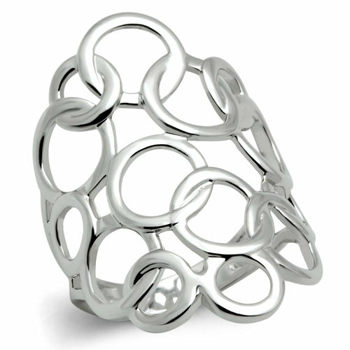 Rhodium Brass Ring