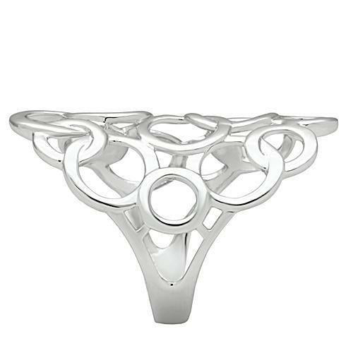 Rhodium Brass Ring