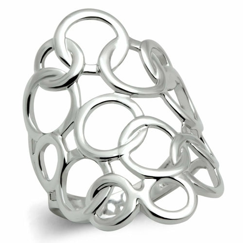Rhodium Brass Ring