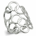 Rhodium Brass Ring