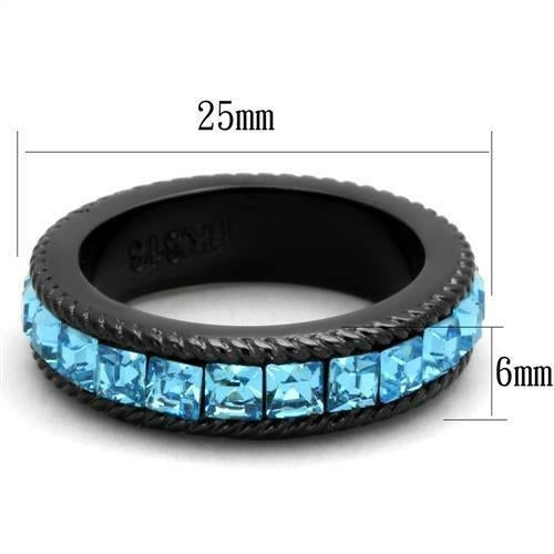 Black Stainless Steel Ring