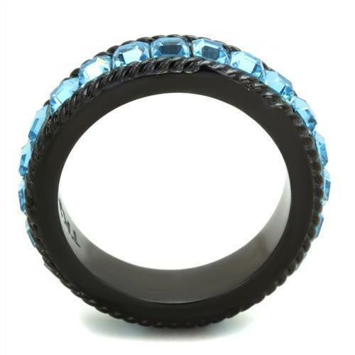 Black Stainless Steel Ring