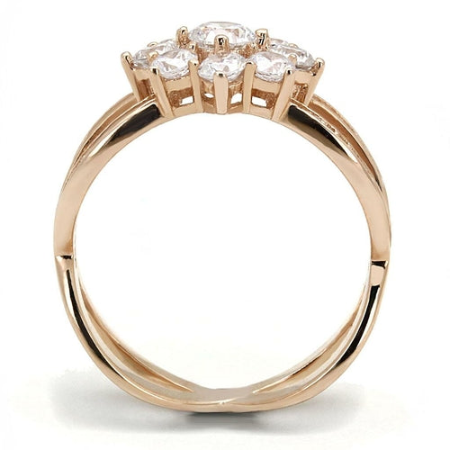 Rose Gold Sterling Silver Ring