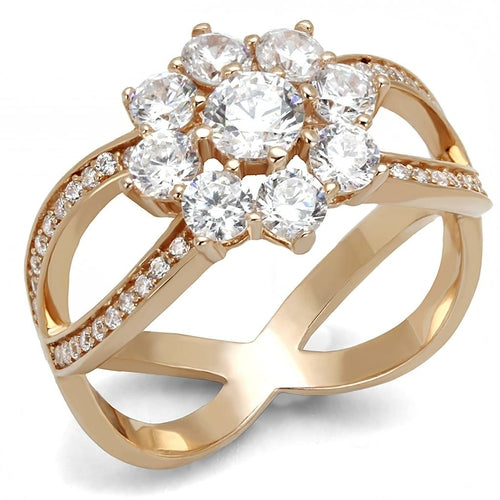 Rose Gold Sterling Silver Ring