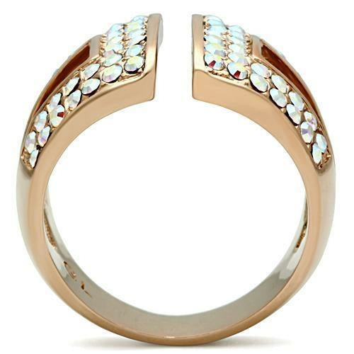 Rose Gold-lon plating lux Ring