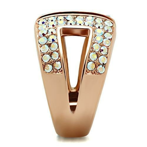 Rose Gold-lon plating lux Ring