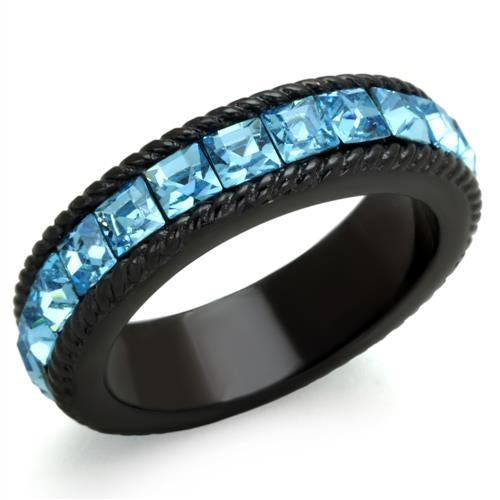 Black Stainless Steel Ring