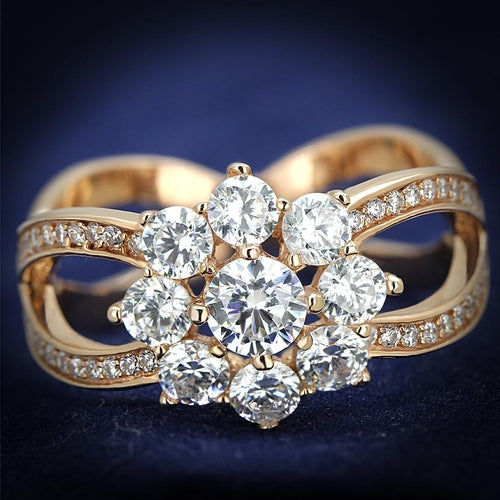 Rose Gold Sterling Silver Ring