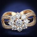 Rose Gold Sterling Silver Ring
